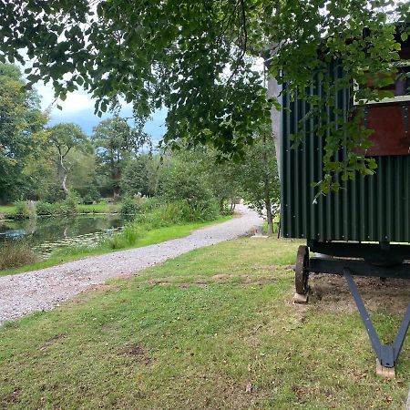 The Shepherd'S Hut - Wild Escapes Wrenbury Off Grid Glamping - Ages 12 And Over Baddiley Bagian luar foto